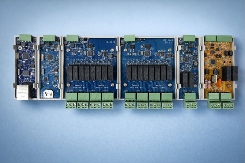 Building automation system – controller PCB modules